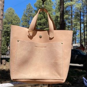 Blush Mini Crossbody from Portland Leather Goods